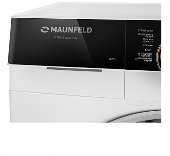 картинка Сушильная машина с инвертором и тепловым насосом Maunfeld MFDM1410WH06 